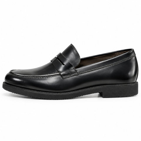 Men's Genuine Leather Shoes 22WFD604922 Black