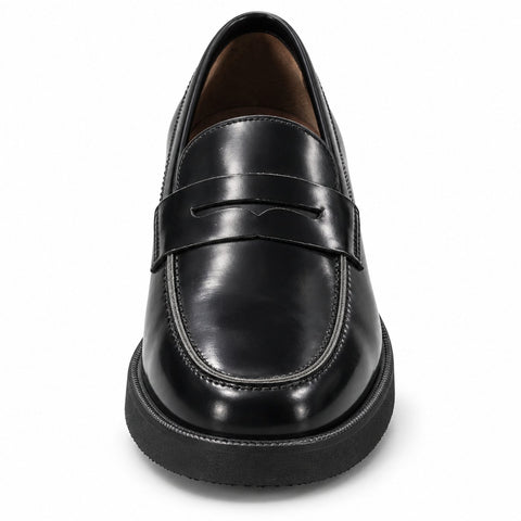 Men's Genuine Leather Shoes 22WFD604922 Black