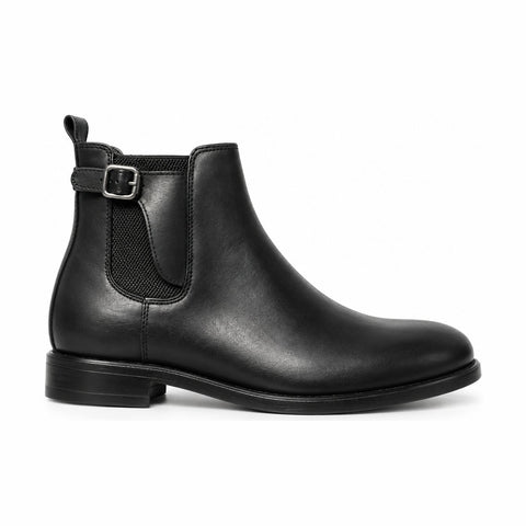 Men's Genuine Leather Shoes 22WFD605418 Black