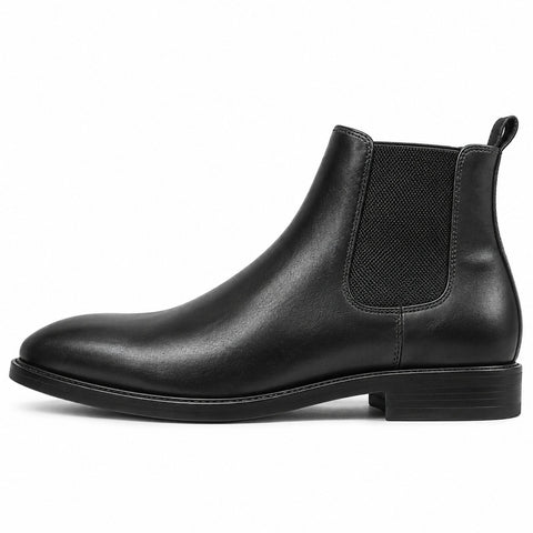 Men's Genuine Leather Shoes 22WFD605418 Black