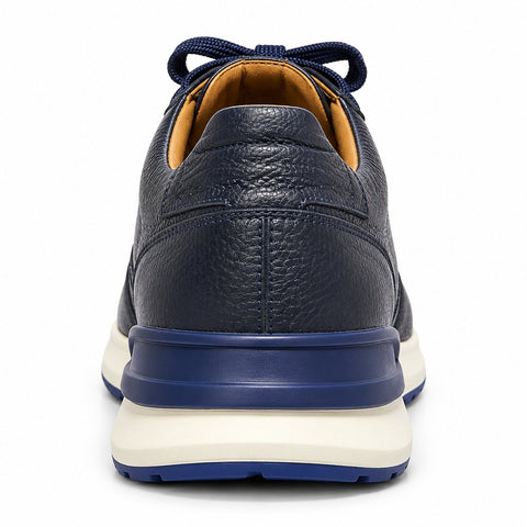 Men's Genuine Leather Shoes 22WFD612318 Navy Blue