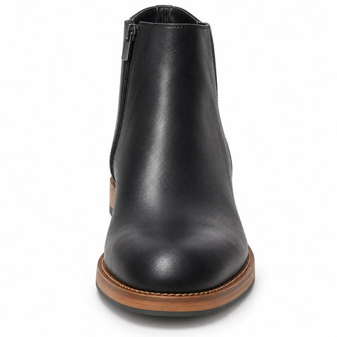 Men's Genuine Leather Shoes 22WFD630018 Black