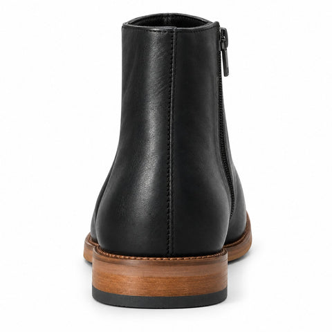 Men's Genuine Leather Shoes 22WFD630018 Black
