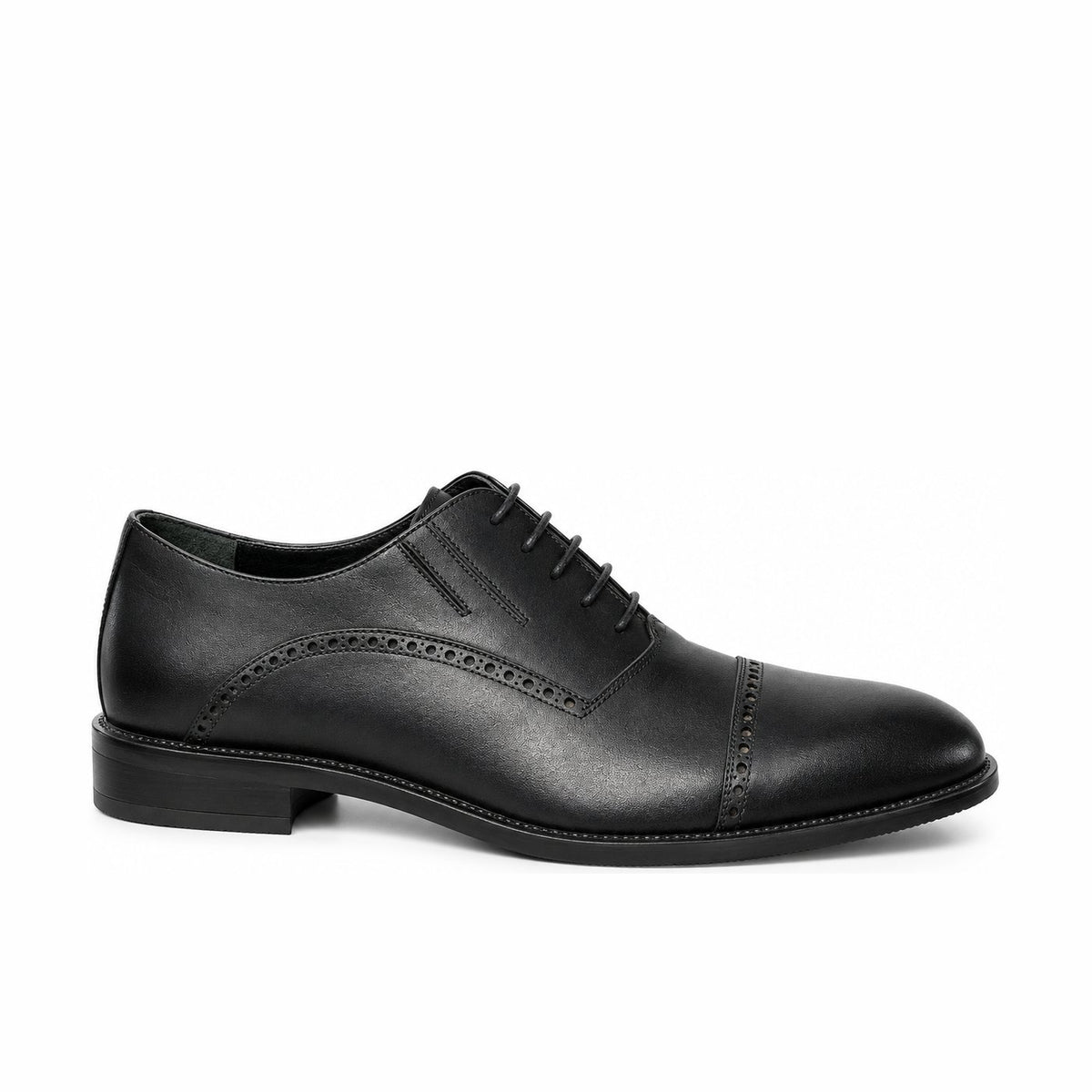 Men's Genuine Leather Shoes 22WFD638118 Black