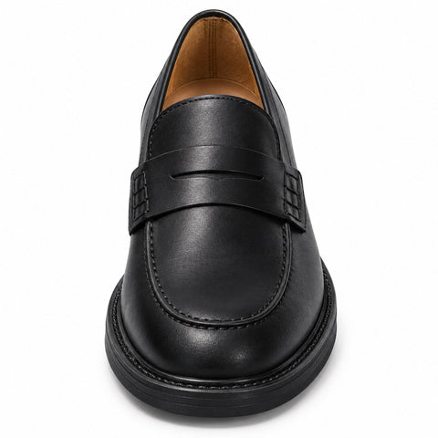 Men's Genuine Leather Shoes 22WFD641418 Black