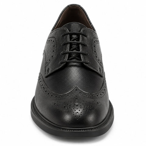 Men's Genuine Leather Shoes 22WFD6741FT Black
