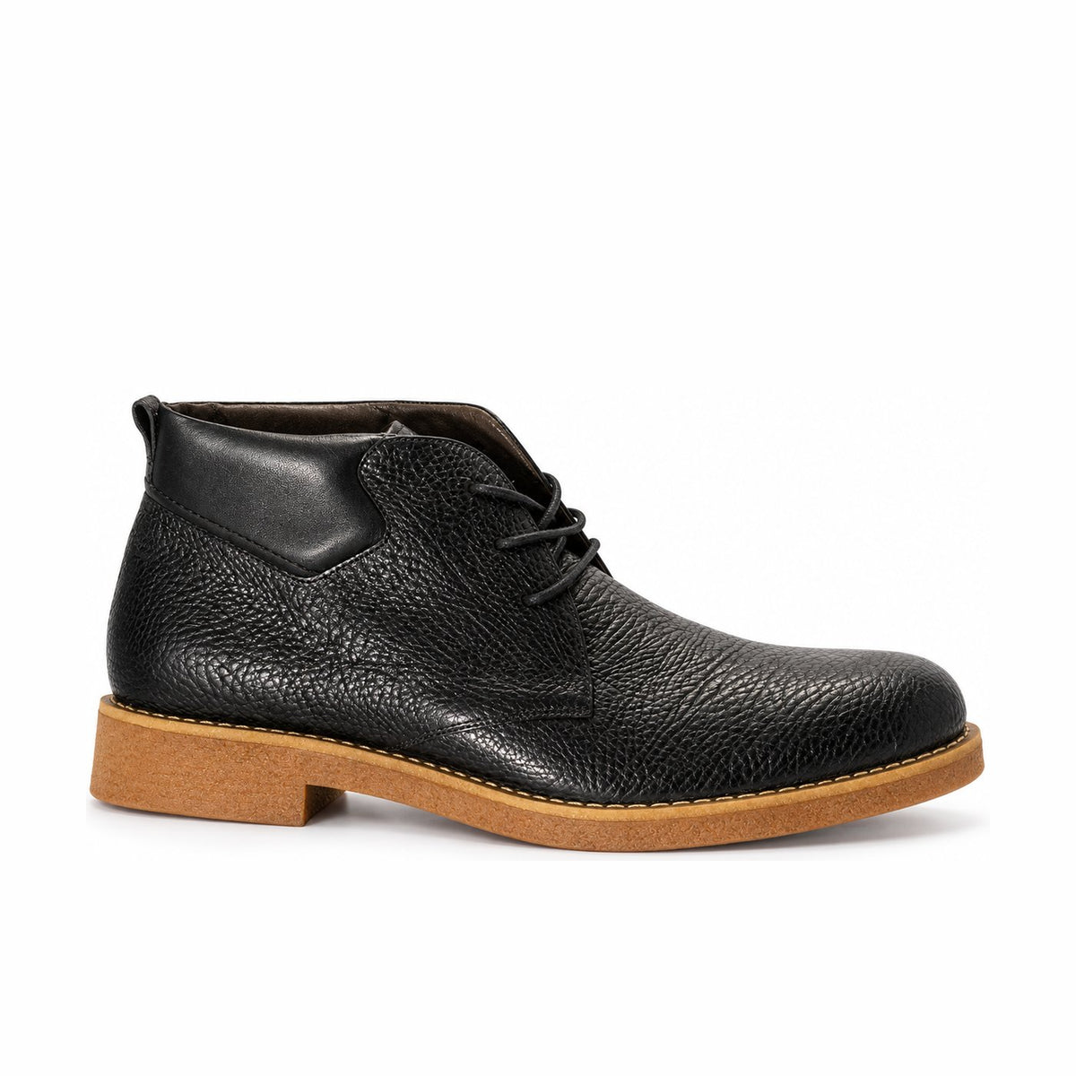 Men's Genuine Leather Shoes 22WFD6748FT Black