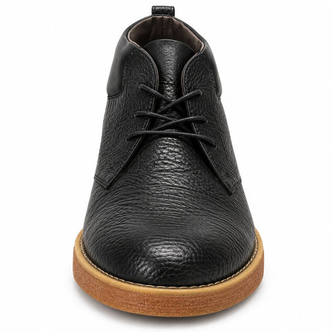 Men's Genuine Leather Shoes 22WFD6748FT Black