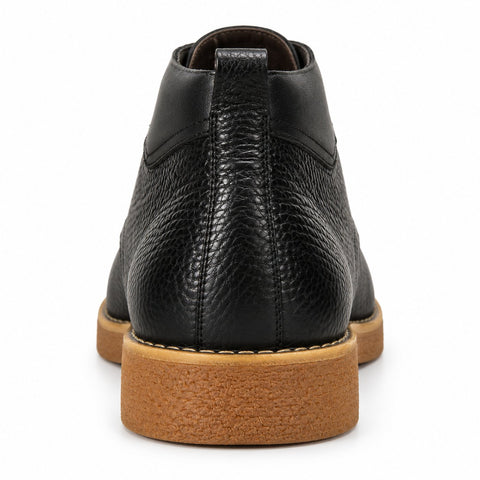 Men's Genuine Leather Shoes 22WFD6748FT Black