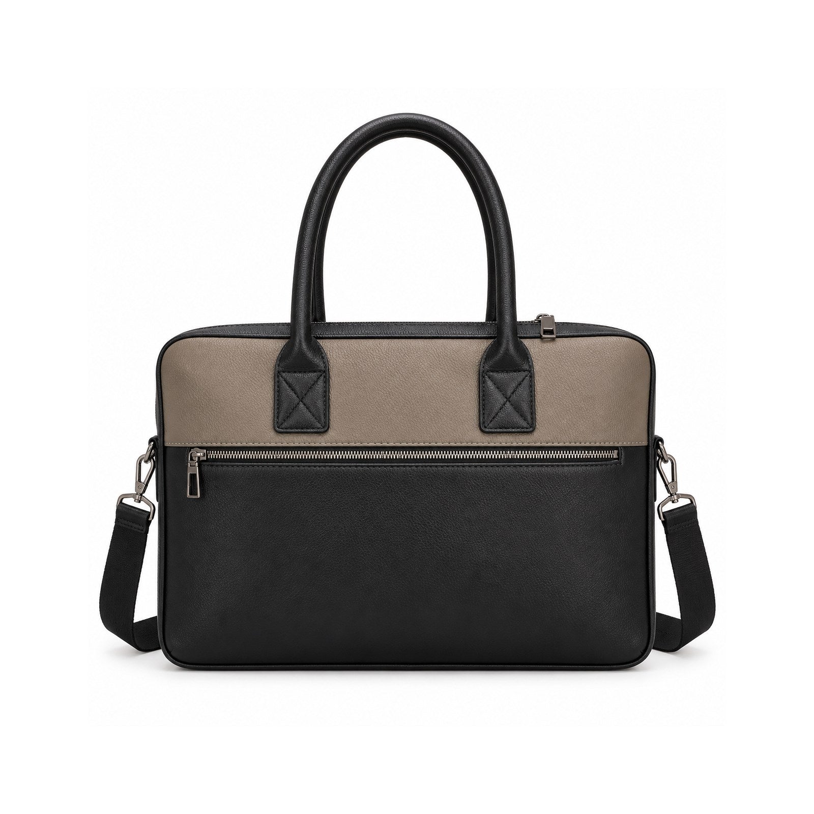 Men Briefcase 22WBD3104CV Black/Grey
