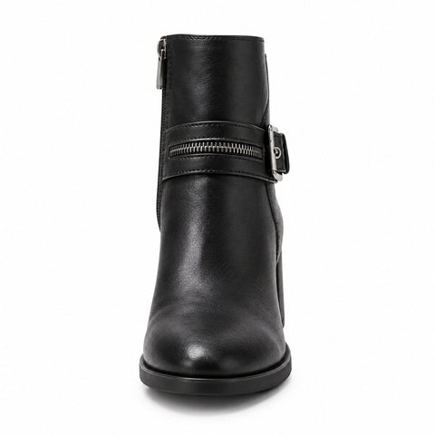 Women's Synthetic Leather Boots 20WFE151018 Black