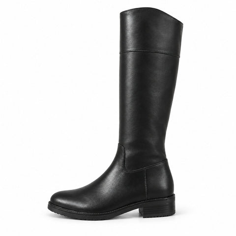 Women's Synthetic Leather Boots 20WFE152518 Black
