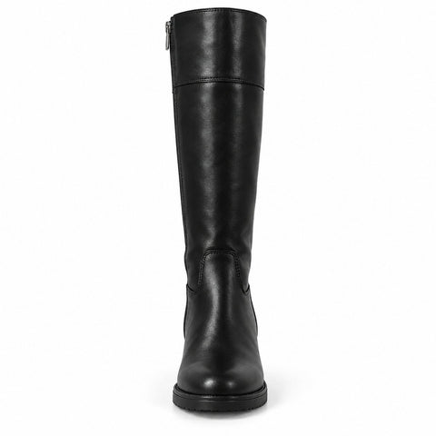 Women's Synthetic Leather Boots 20WFE152518 Black