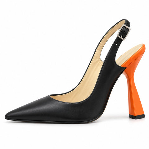 Women's Leather Shoes 21SFD131318 Black