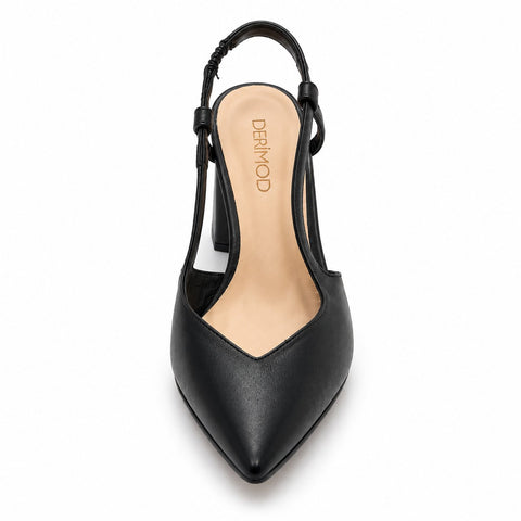 Women's Leather Shoes 21SFD160718 Black