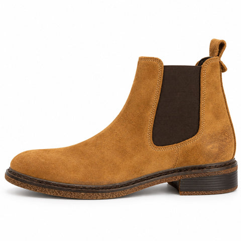 Women's Leather Boots 21WFD180610 Tan