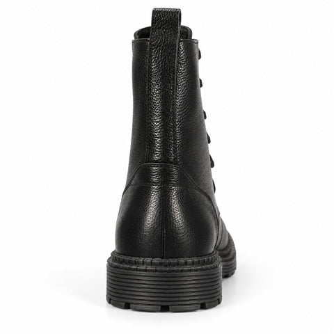Men's Genuine Leather Boots 21WFD6850FT Black