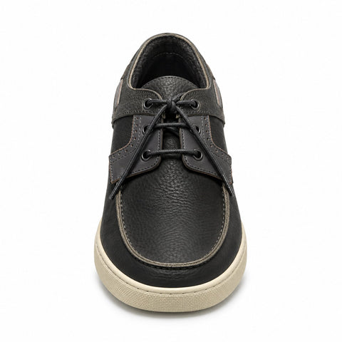 Men's Genuine Leather Shoes 22SFD6801FT Black