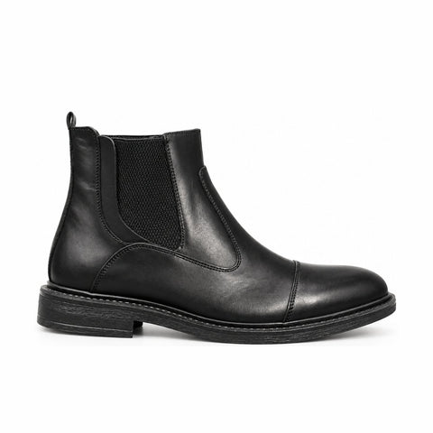 Men's Genuine Leather Shoes 22WFD681518 Black