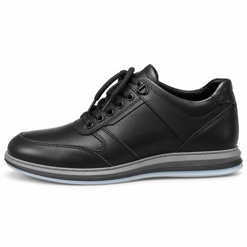 Men's Genuine Leather Shoes 22WFD682518 Black