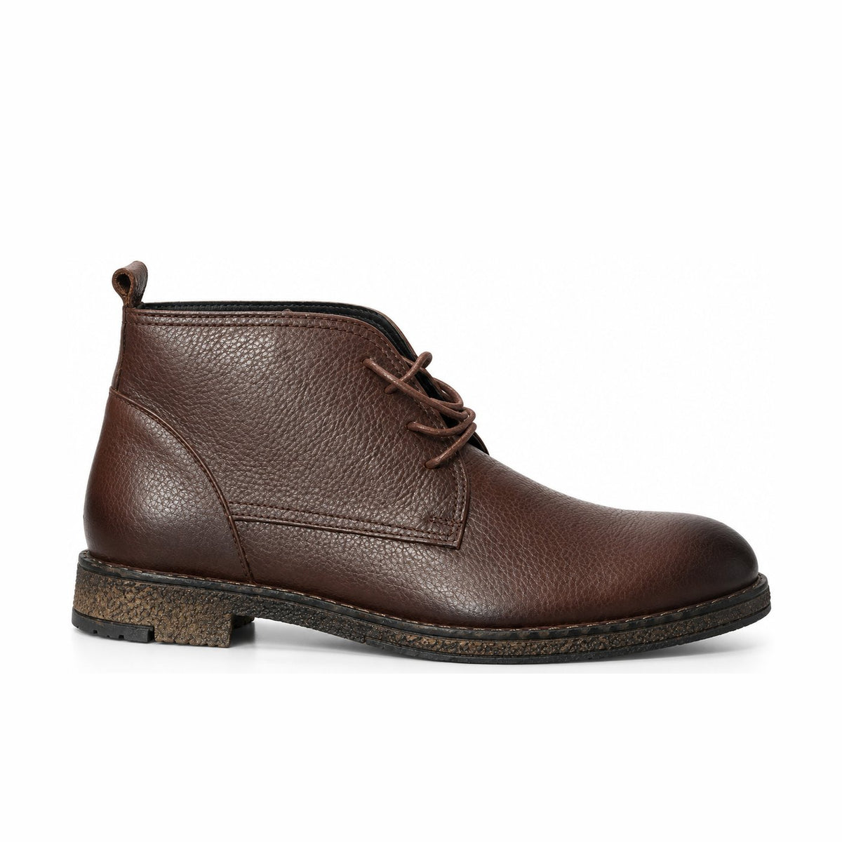 Men's Genuine Leather Shoes 22WFD6842FT Brown