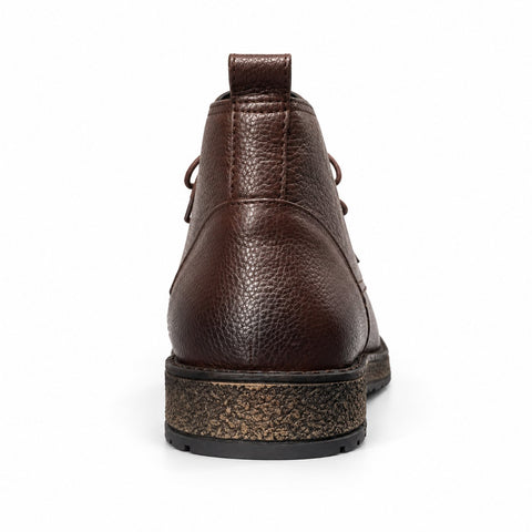 Men's Genuine Leather Shoes 22WFD6842FT Brown
