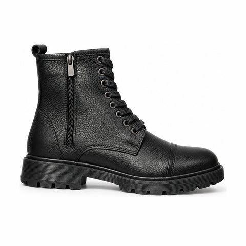 Men's Genuine Leather Shoes 22WFD6845FT Black