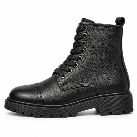 Men's Genuine Leather Shoes 22WFD6845FT Black
