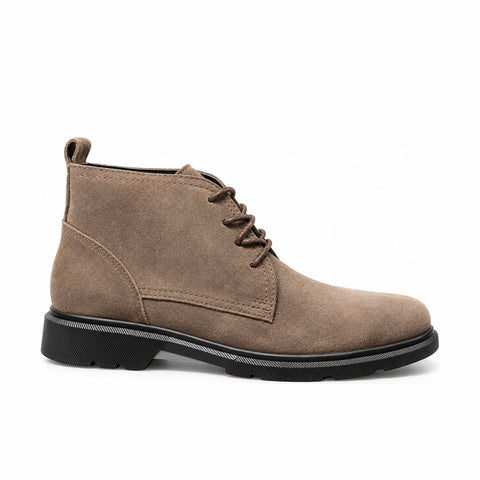 Men's Genuine Leather Shoes 22WFD684610 Taupe