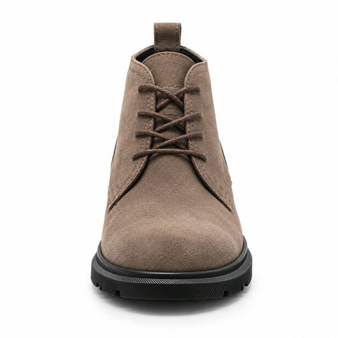 Men's Genuine Leather Shoes 22WFD684610 Taupe