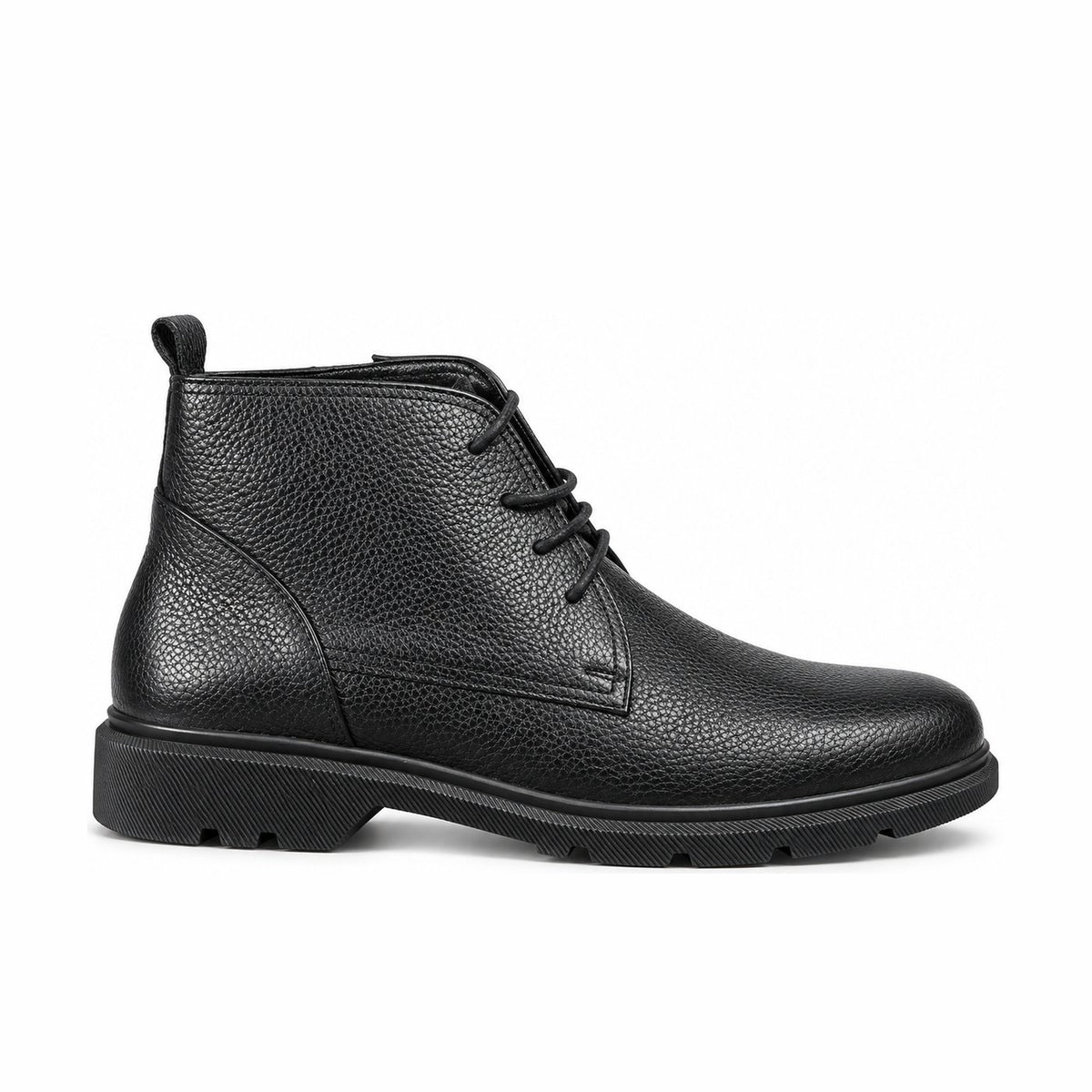 Men's Genuine Leather Shoes 22WFD6846FT Black