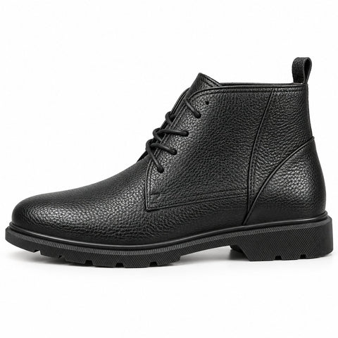 Men's Genuine Leather Shoes 22WFD6846FT Black