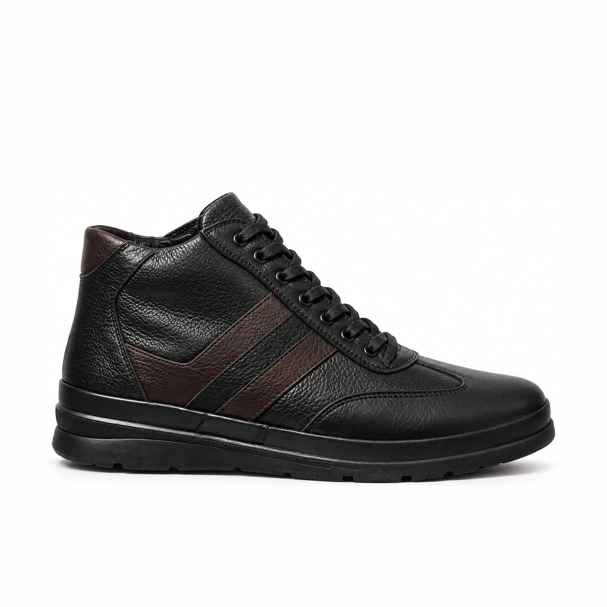 Men's Genuine Leather Shoes 22WFD6901FT Black