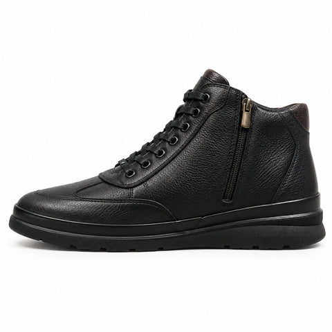 Men's Genuine Leather Shoes 22WFD6901FT Black