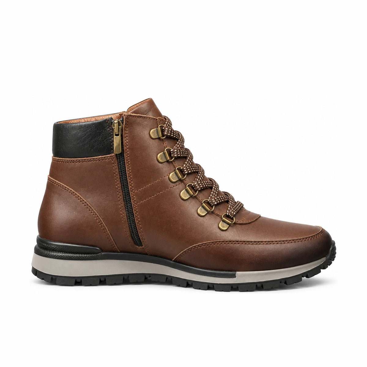 Men's Genuine Leather Shoes 22WFD690918 Brown