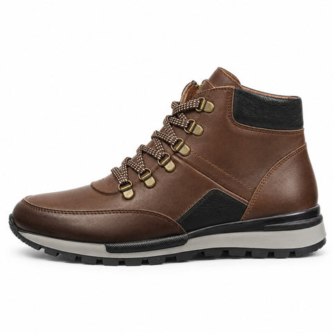 Men's Genuine Leather Shoes 22WFD690918 Brown