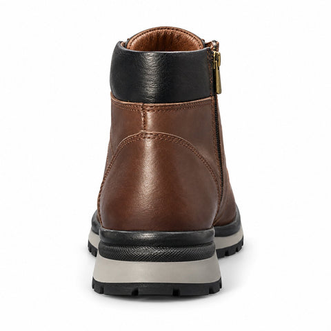 Men's Genuine Leather Shoes 22WFD690918 Brown