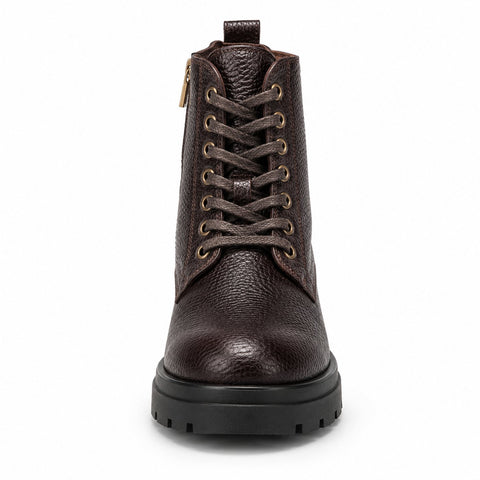 Men's Genuine Leather Shoes 22WFD6949FT Brown