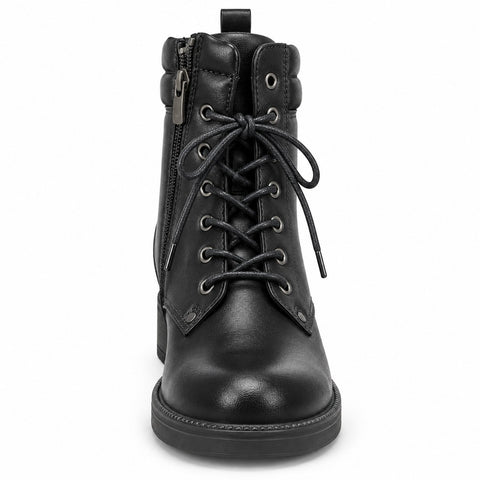 Women's Leather Boots 20WFD224318 Black
