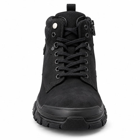 Men's Genuine Leather Shoes 21WFD6823V3 Black