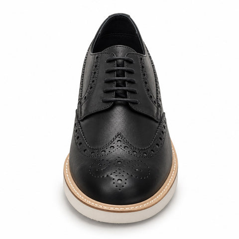 Men's Genuine Leather Shoes 22SFD628318 Black