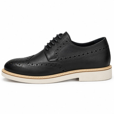 Men's Genuine Leather Shoes 22SFD628318 Black