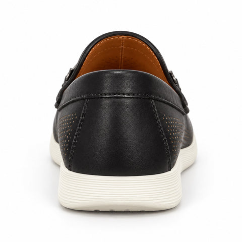 Men's Genuine Leather Shoes 22SFD6584DI Black