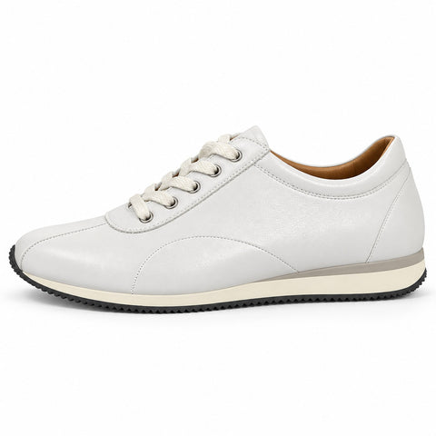 Men's Genuine Leather Shoes 22SFD6909FT White