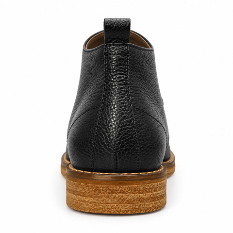 Men's Genuine Leather Shoes 22WFD6004FT Black