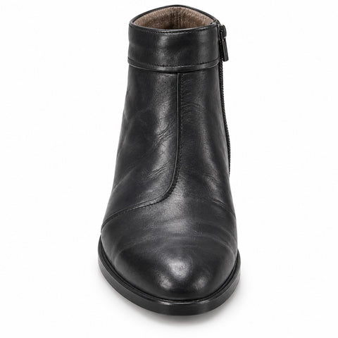 Men's Genuine Leather Shoes 22WFD605618 Black