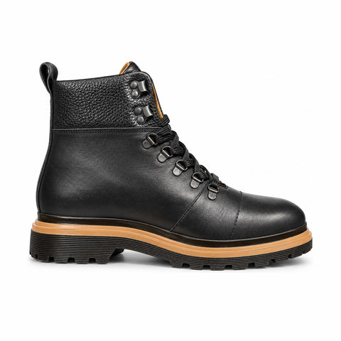 Men's Genuine Leather Shoes 22WFD612418 Black
