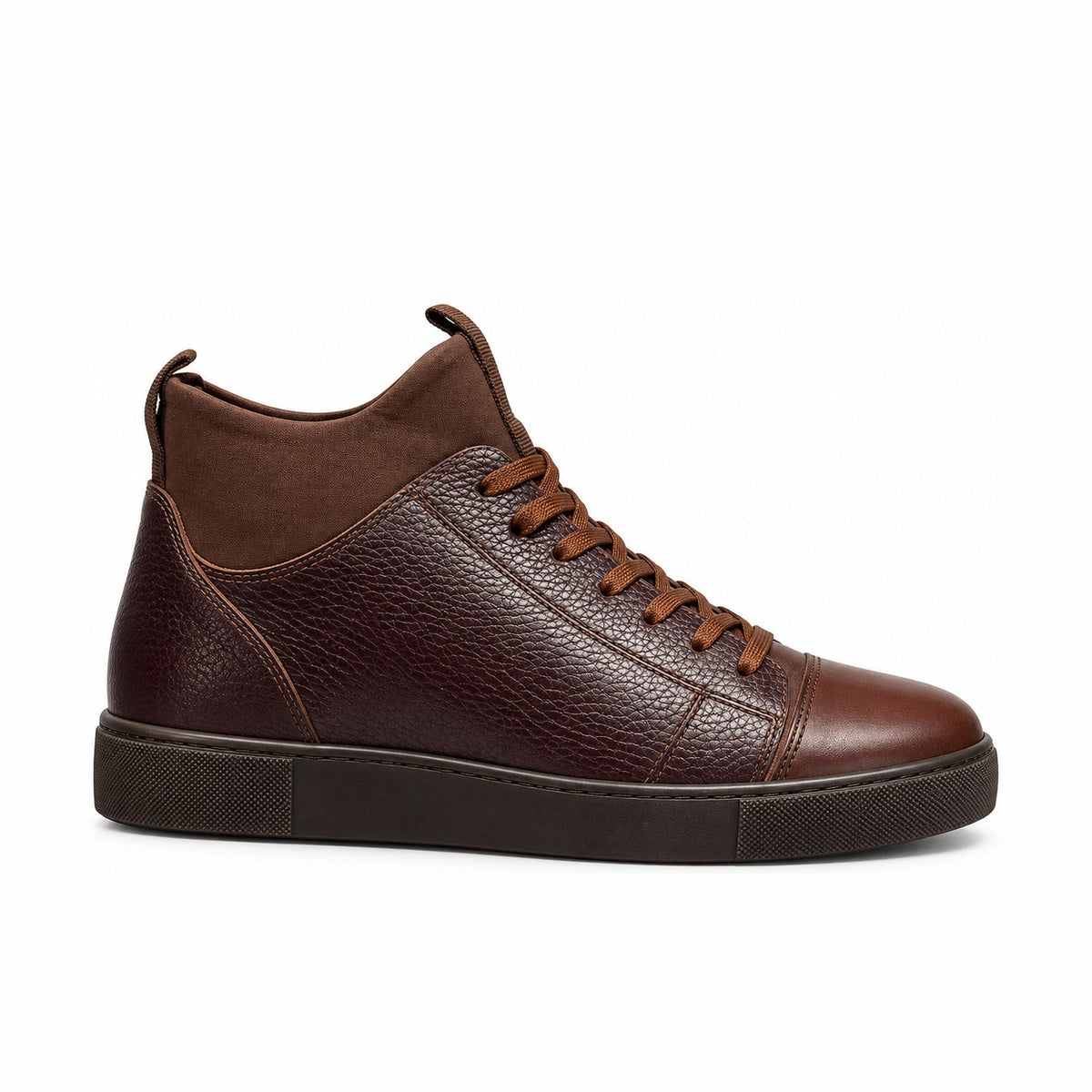 Men's Genuine Leather Shoes 22WFD6303FT Brown