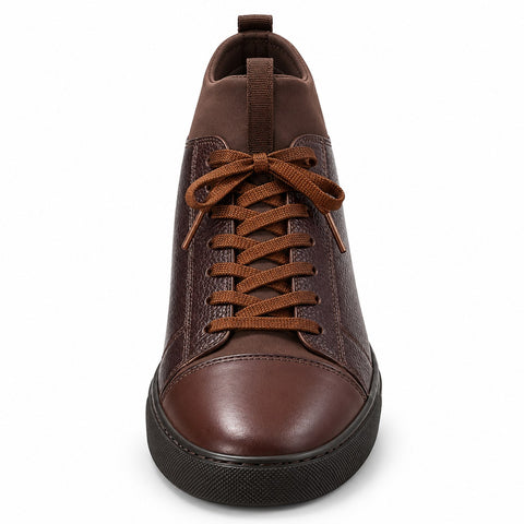 Men's Genuine Leather Shoes 22WFD6303FT Brown