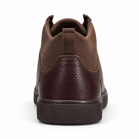 Men's Genuine Leather Shoes 22WFD6303FT Brown
